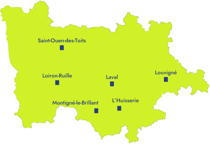 carte villages d'entreprises